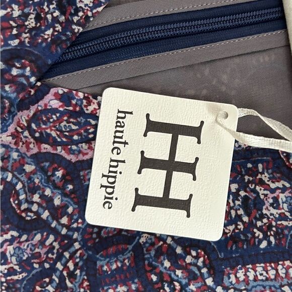 Haute Hippie Silk Lavender Blue Ruffle Mini Dress Size 8 NEW WITH TAGS 498.00 - Picture 8 of 12